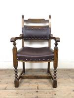 Pair of Mid 20th Century Oak Armchairs (5 of 7) Pair of Mid 20th Century Oak Armchairs (5 of 7)