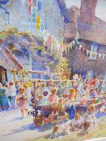 Watercolour Quality Street Merstham Artist C G Grey (5 of 10) Watercolour Quality Street Merstham Artist C G Grey (5 of 10)