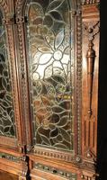 Victorian Carved Oak Secretaire Bookcase (11 of 25) Victorian Carved Oak Secretaire Bookcase (11 of 25)