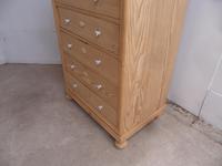 Lovely Art Deco 1930s Pine 7 Drawer Chest of Drawers to wax / paint (3 of 11) Lovely Art Deco 1930s Pine 7 Drawer Chest of Drawers to wax / paint (3 of 11)