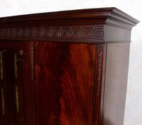 Triple Compactum Wardrobe Flame Mahogany 19th Century (8 of 12) Triple Compactum Wardrobe Flame Mahogany 19th Century (8 of 12)