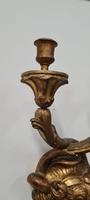 Beautiful Wooden Gilded Wall Lights c.1850 (3 of 4) Beautiful Wooden Gilded Wall Lights c.1850 (3 of 4)