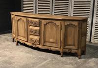 Bow Front French Bleached Oak Enfilade (5 of 11) Bow Front French Bleached Oak Enfilade (5 of 11)