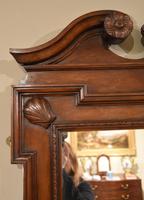 Early 18th Century Black Walnut Carved Wall Mirror (3 of 5) Early 18th Century Black Walnut Carved Wall Mirror (3 of 5)