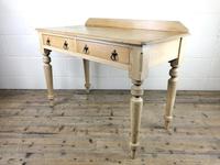 Victorian Antique Pine Two Drawer Side Table (8 of 13) Victorian Antique Pine Two Drawer Side Table (8 of 13)