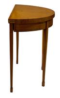 Pair of George III Style Satinwood Card Tables (15 of 15) Pair of George III Style Satinwood Card Tables (15 of 15)