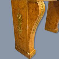 French Burr Walnut & Marble Top Console Table (8 of 14) French Burr Walnut & Marble Top Console Table (8 of 14)