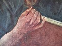 Christine McGregor, Girl Reading, pastel on board, c1918, signed, period frame (2 of 9) Christine McGregor, Girl Reading, pastel on board, c1918, signed, period frame (2 of 9)