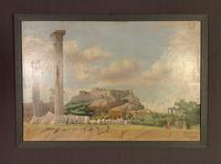 Oil on board the acropolis James Eddie (4 of 6) Oil on board the acropolis James Eddie (4 of 6)