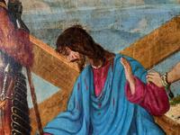 Lovely 19th Century Religious Old Master Christ & Cross Oil Painting - Set 14 Available (7 of 19) Lovely 19th Century Religious Old Master Christ & Cross Oil Painting - Set 14 Available (7 of 19)