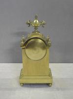 French Belle Epoque Brass and Porcelain Clock Set (10 of 17) French Belle Epoque Brass and Porcelain Clock Set (10 of 17)