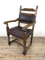 Pair of Mid 20th Century Oak Armchairs (6 of 7) Pair of Mid 20th Century Oak Armchairs (6 of 7)