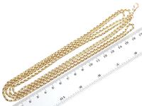 9ct Yellow Gold Longuard Chain - Antique c.1890 (7 of 12) 9ct Yellow Gold Longuard Chain - Antique c.1890 (7 of 12)
