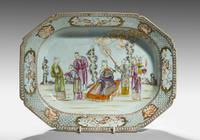 Rare Pair of 18th Century Chinese Deep Rectangular Dishes (3 of 6) Rare Pair of 18th Century Chinese Deep Rectangular Dishes (3 of 6)