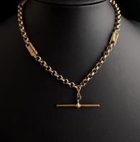 Antique Victorian 9ct Gold Albert Chain, Fancy Link (7 of 12) Antique Victorian 9ct Gold Albert Chain, Fancy Link (7 of 12)