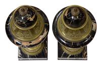 A Pair of Marble & Gilt Metal Urns (2 of 5) A Pair of Marble & Gilt Metal Urns (2 of 5)