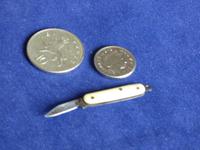 Miniature Folding Knife - quill trimmer, pencil sharpener (8 of 8) Miniature Folding Knife - quill trimmer, pencil sharpener (8 of 8)
