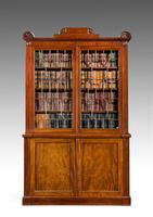 Regency Period Mahogany Two Door Bookcase (6 of 6) Regency Period Mahogany Two Door Bookcase (6 of 6)