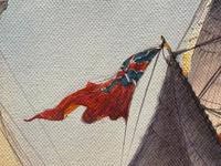 Seascape Oil Painting Naval Frigate Ships Napoleonic War Sea "Battle Trafalgar" (13 of 25) Seascape Oil Painting Naval Frigate Ships Napoleonic War Sea "Battle Trafalgar" (13 of 25)