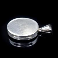 Antique Victorian Sterling Silver Oval Buckle Locket Pendant (5 of 10) Antique Victorian Sterling Silver Oval Buckle Locket Pendant (5 of 10)