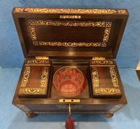 Regency Rosewood Twin Canister Tea Caddy (15 of 23) Regency Rosewood Twin Canister Tea Caddy (15 of 23)