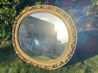 Early 18th Century Carved Giltwood Oval Mirror (3 of 6) Early 18th Century Carved Giltwood Oval Mirror (3 of 6)