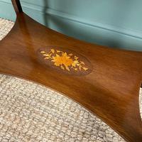 Elegant Edwardian Inlaid Mahogany Antique Side Table (5 of 6) Elegant Edwardian Inlaid Mahogany Antique Side Table (5 of 6)