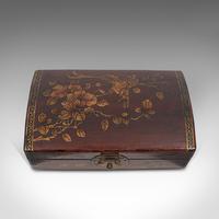 Antique Jewellery Box, Japanese, Leather, Desk Caddy, Meiji Period c.1900 (5 of 12) Antique Jewellery Box, Japanese, Leather, Desk Caddy, Meiji Period c.1900 (5 of 12)