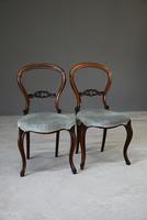 Pair of Victorian Rosewood Dining Chairs (4 of 11) Pair of Victorian Rosewood Dining Chairs (4 of 11)