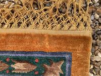 Vintage Chinese Silk Carpet 2.43m x 1.59m (10 of 11) Vintage Chinese Silk Carpet 2.43m x 1.59m (10 of 11)