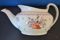 18th Century New Hall Boat-shaped Teapot (3 of 5) 18th Century New Hall Boat-shaped Teapot (3 of 5)