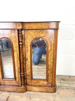 Victorian Inlaid Walnut Credenza with Marble Top (4 of 10) Victorian Inlaid Walnut Credenza with Marble Top (4 of 10)
