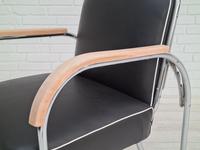 Unique old Danish armchair, 50s, Art Deco style, completely renovated-reupholstered (16 of 19) Unique old Danish armchair, 50s, Art Deco style, completely renovated-reupholstered (16 of 19)