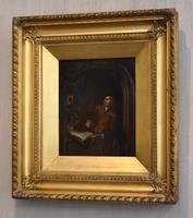 Pair of Oil Paintings after Gerrit Dou (6 of 9) Pair of Oil Paintings after Gerrit Dou (6 of 9)