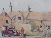 Watercolour Country Village Exhibited Artist Tony Hunter (7 of 10) Watercolour Country Village Exhibited Artist Tony Hunter (7 of 10)