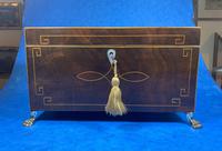Regency Mahogany Twin Lidded Tea Caddy (11 of 17) Regency Mahogany Twin Lidded Tea Caddy (11 of 17)