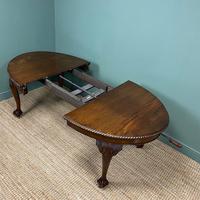 Edwardian Walnut Wind-out Extending Antique Dining Table (2 of 9) Edwardian Walnut Wind-out Extending Antique Dining Table (2 of 9)
