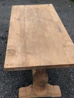 French Bleached Oak Farmhouse Dining Table (2 of 12) French Bleached Oak Farmhouse Dining Table (2 of 12)