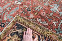 Antique Heriz Roomsize Carpet 336x222cm (6 of 9) Antique Heriz Roomsize Carpet 336x222cm (6 of 9)