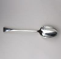 A Georgian Solid Silver Basting Spoon - Unusual Inscription C.1808 (6 of 8) A Georgian Solid Silver Basting Spoon - Unusual Inscription C.1808 (6 of 8)