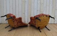 Pair of Antique Napoleon III Armchairs for re-upholstery (8 of 9) Pair of Antique Napoleon III Armchairs for re-upholstery (8 of 9)
