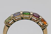 9ct Gold Multi-gem Ring (2 of 3) 9ct Gold Multi-gem Ring (2 of 3)