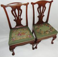 Pair of George II Walnut Chairs (2 of 6) Pair of George II Walnut Chairs (2 of 6)