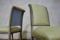 Pair of French Painted Louis XVI Style Side Chairs (12 of 12) Pair of French Painted Louis XVI Style Side Chairs (12 of 12)