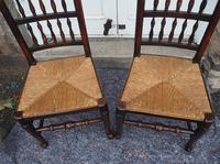 Good Pair of Country Spindle Back Chairs (4 of 6) Good Pair of Country Spindle Back Chairs (4 of 6)
