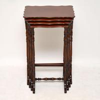 Antique Mahogany Nest of Four Tables (4 of 12) Antique Mahogany Nest of Four Tables (4 of 12)