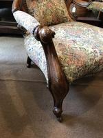 Nice Example of a Victorian Open Armchair (3 of 8) Nice Example of a Victorian Open Armchair (3 of 8)