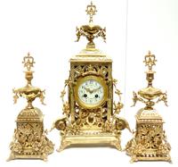 Impressive Antique Candelabra 8-day Clock Set French Striking Rococo Ormolu Bronze Mantel Clock (2 of 15) Impressive Antique Candelabra 8-day Clock Set French Striking Rococo Ormolu Bronze Mantel Clock (2 of 15)