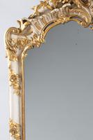 19th Century French Painted & Parcel - Gilt Overmantle Mirror (5 of 12) 19th Century French Painted & Parcel - Gilt Overmantle Mirror (5 of 12)