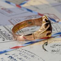 The Antique Edwardian 1904 Rose Gold Garnet Ring (3 of 6) The Antique Edwardian 1904 Rose Gold Garnet Ring (3 of 6)